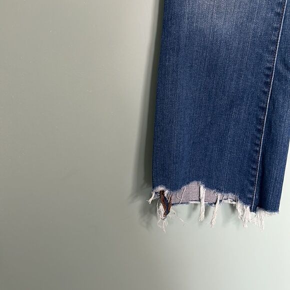 Madewell Cali Demi-Boot Jeans: Chewed-Hem - Picture 3 of 10
